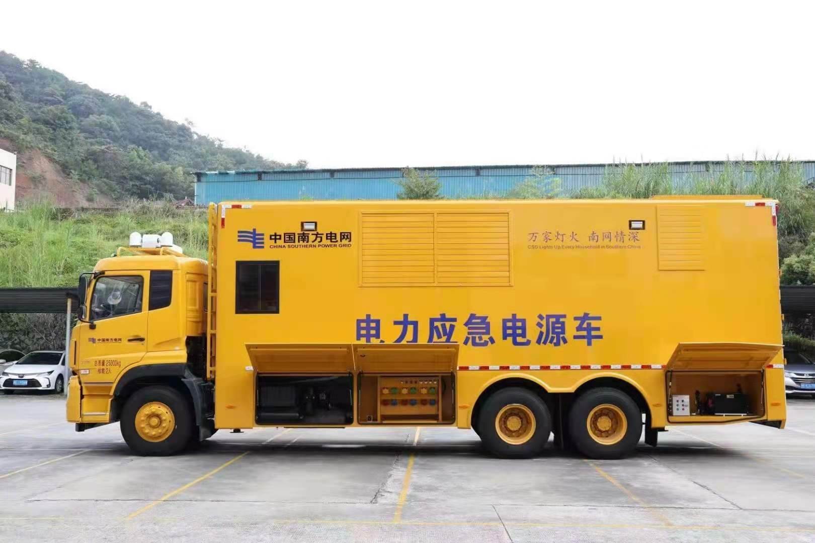 金塔安康大型柴油发电机发电车UPS电源出租租赁